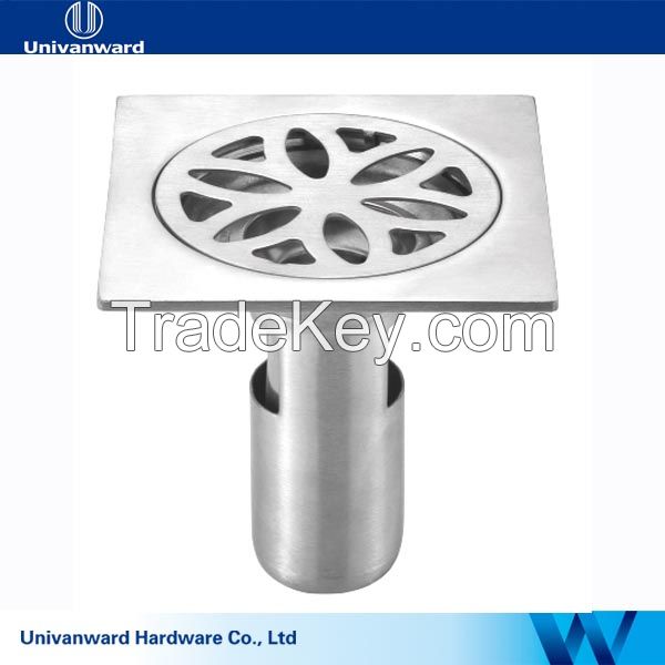 deep anti odor stainless steel floor drain shower drain grate