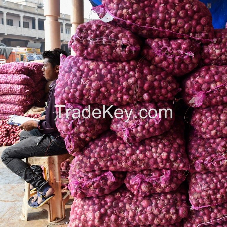 Freshly Harvest  Red Onion