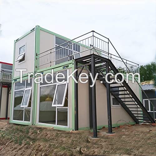 UCheap price prefabricated mobile office living container home office containers 20ft for sale