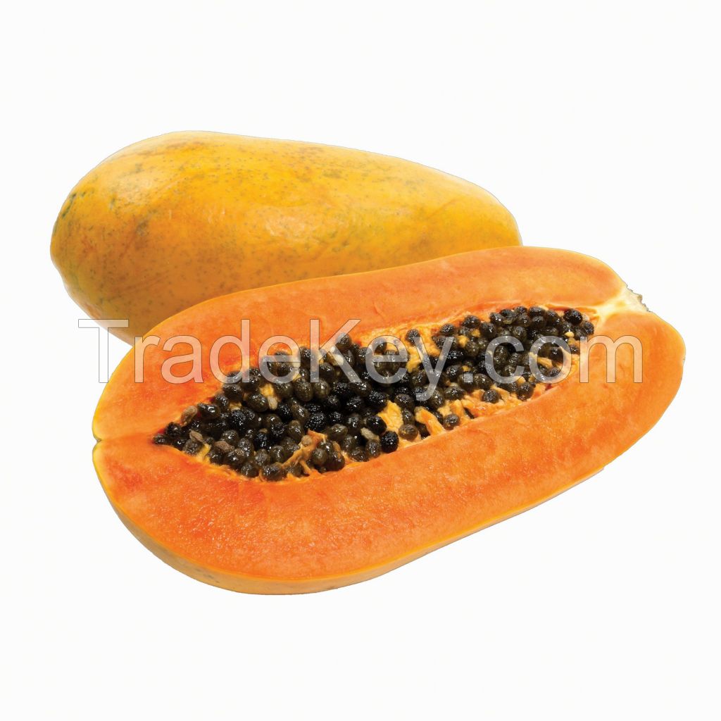 High Quality Green/yellow Papayas 100% Natural Vietnam PAPAYA Oval a Grade Yellow Sunrise Papaya Fruit Sweet 2 Kg Fresh 1-3 Week