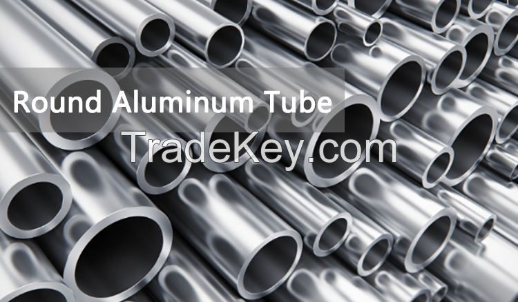 6061 T6 aluminum pipe customized extrusion aluminum round tube with 1.5mm wall thickness