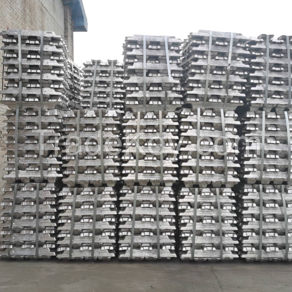 Factory wholesale adc12 pure alloy primary 99.99% 99.7% A7 AlSi12 A380 aluminium ingots