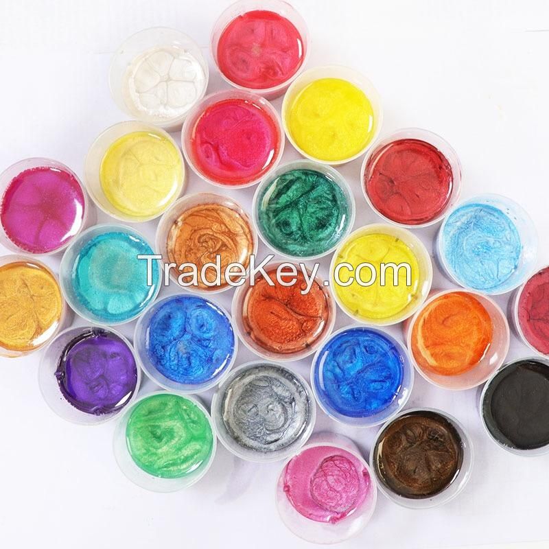 Mica Powder Epoxy Resin Dye 24 Color Powder Pigments for Resin Jewelry DIY Crafts pigments Color Resin Metallic Pigment