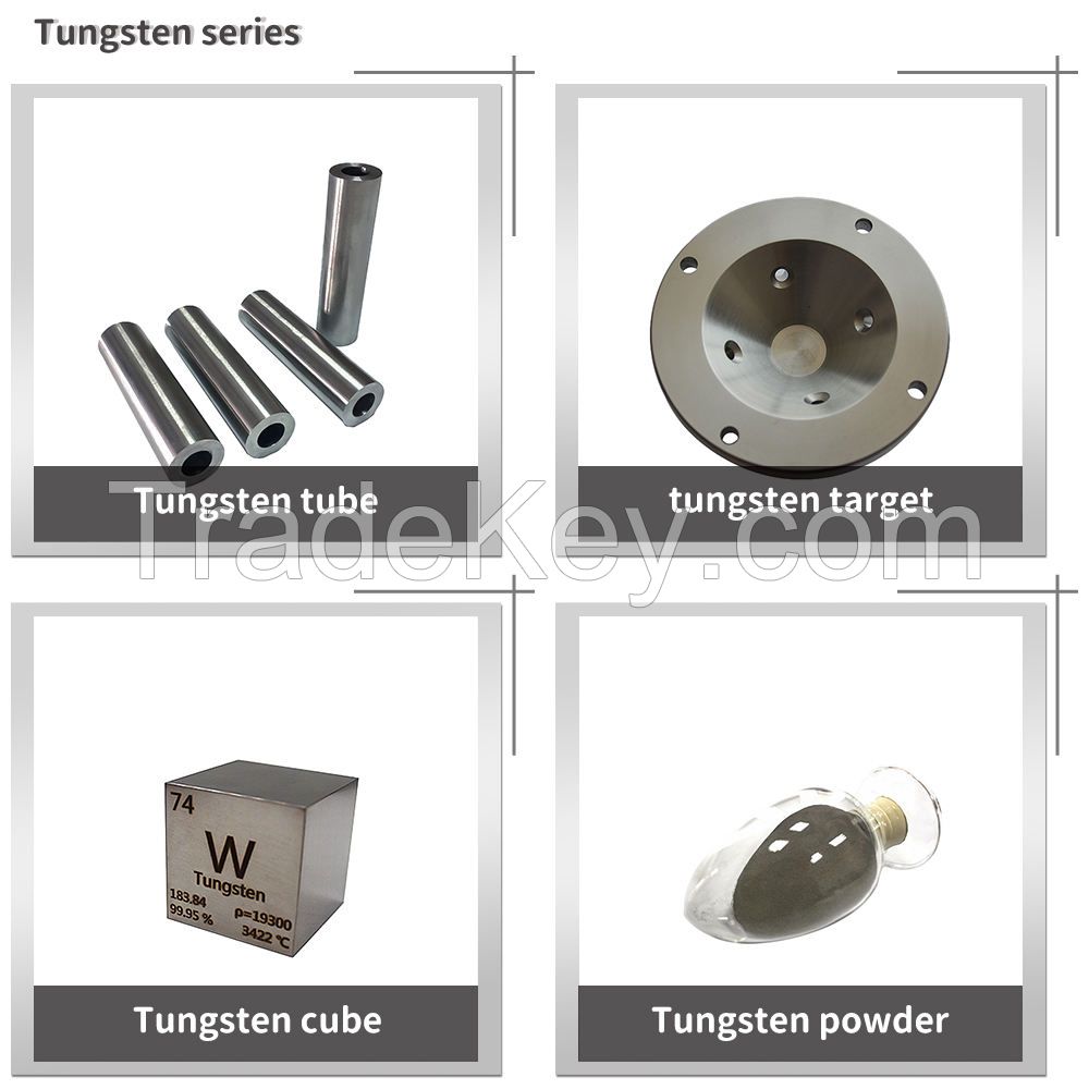 High temperature 99.95% Purity Tungsten Crucible price for Melting