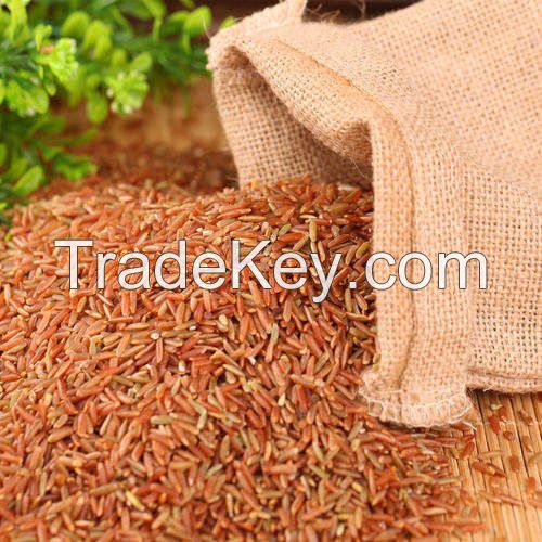 Natural harmless high starch Long Grain Rice Organic Red Rice