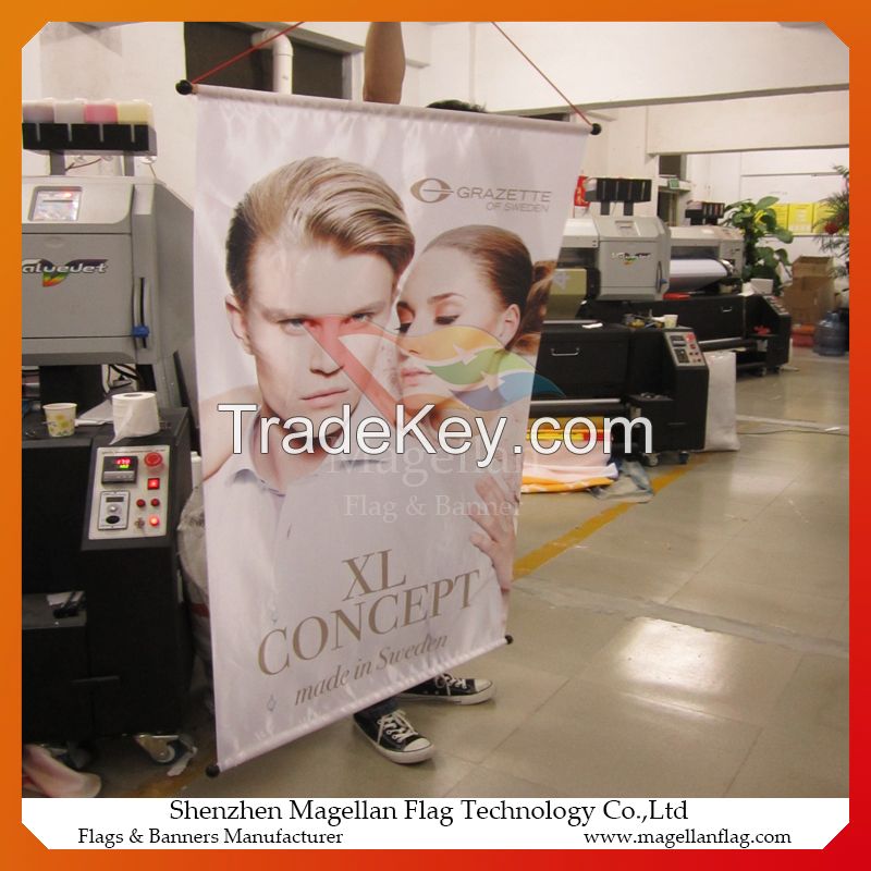 factory digital print customized decorative banners flag painting