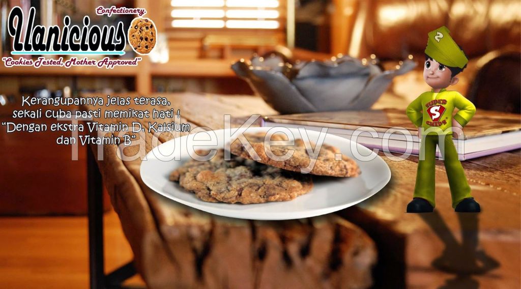 Halal Chocolate Chip Cookies 50gsm Price $0.19