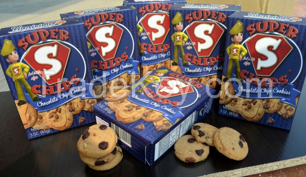 Chocolate Chip Cookies 60 gsm - $0.19 Per Pack