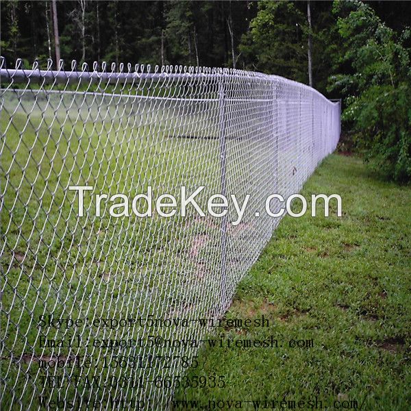 Chain link fence