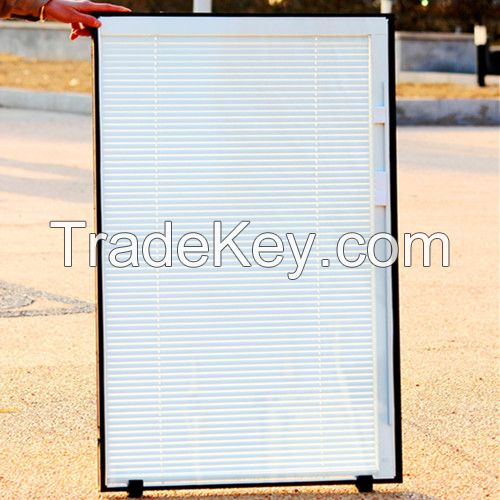 external sunshade insulating glass with blinds