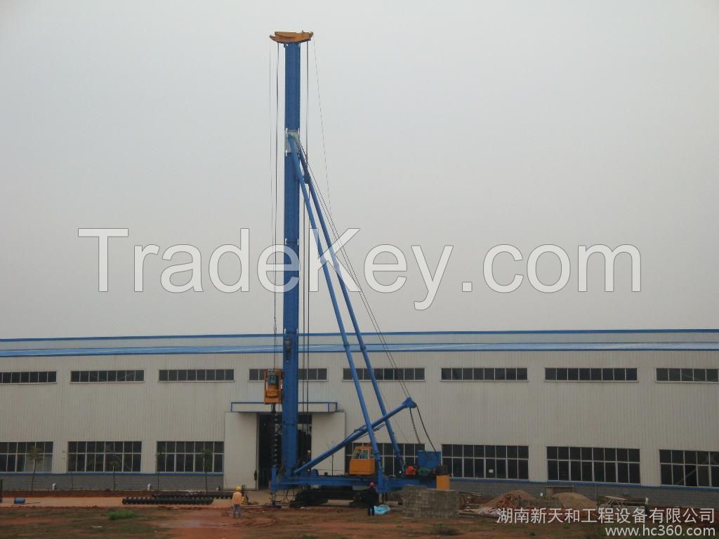 CFG20 Hydraulic Foot-Step Long Auger Drilling Rig