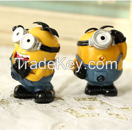 Resin cartoon miniature sculptures polyresin craft