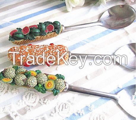 Polyresin Resin Creative Dessert Spoon