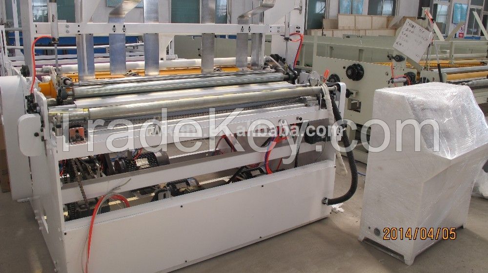 Fully automatic toilet tissue production line
