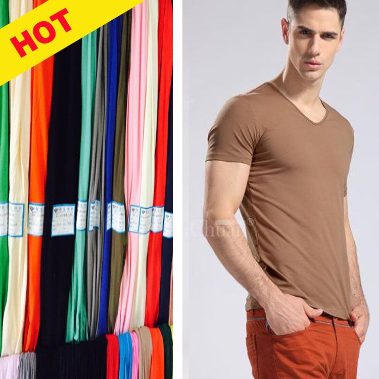  2015 POPULAR 21S Cotton Jersey knit Thirt fabric from Manufacturer