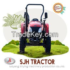 SJH 55hp wheel type tractor for farm use 