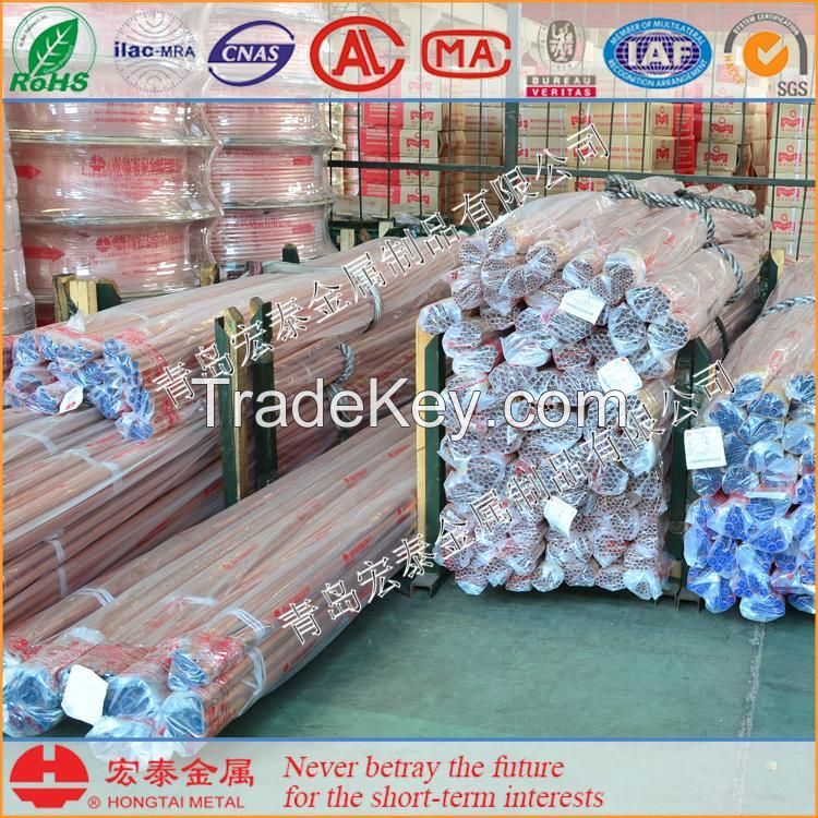 high quality straight lengths copper tube of china factory
