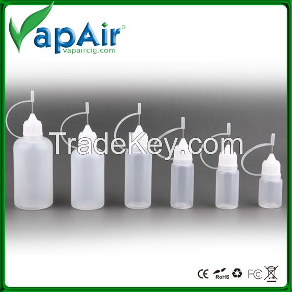 Empty e liquid bottle with child proof cap e juice bottle