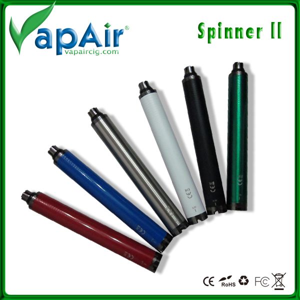 Vision Spinner II Hot Selling Battery,Electronic Cigarette Battery Spinner 2 with 1600mAh