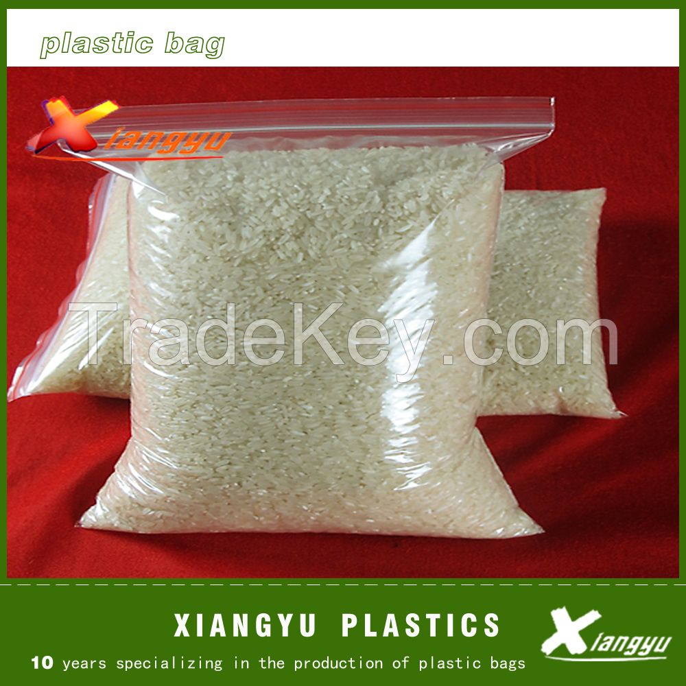 LDPE clear zip lock bag