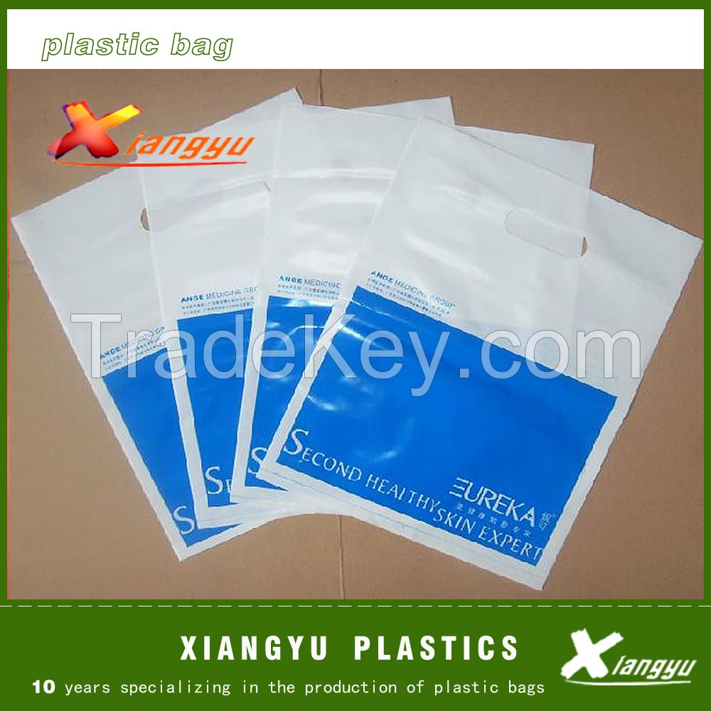 HDPE/LDPE die cut bag