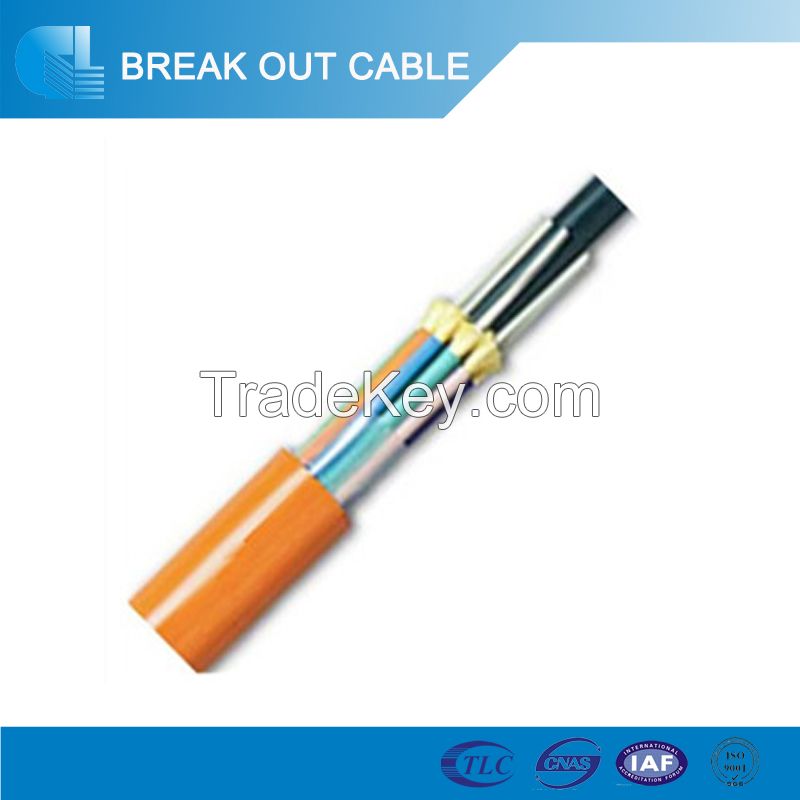 Indoor multi purpose break-out fiber optic cable(GJBFJV0