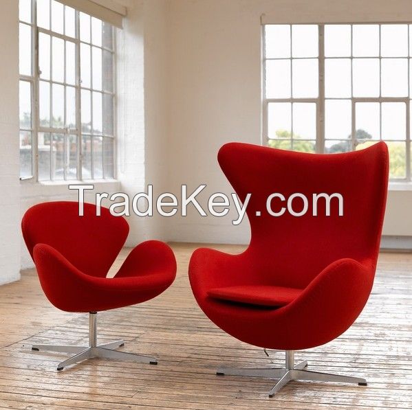 Arne Jacobsen egg chair replica manufacturer for living room