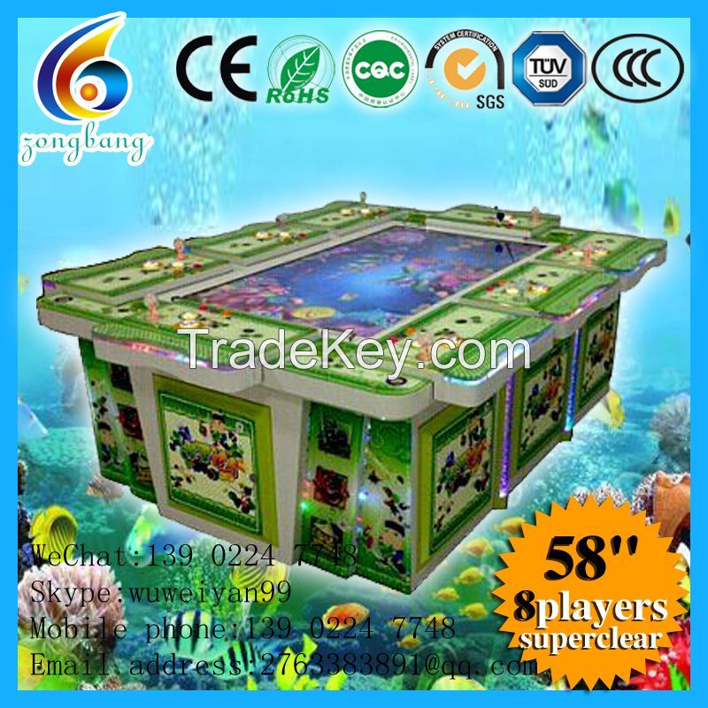 coin operated igs fishing game machine