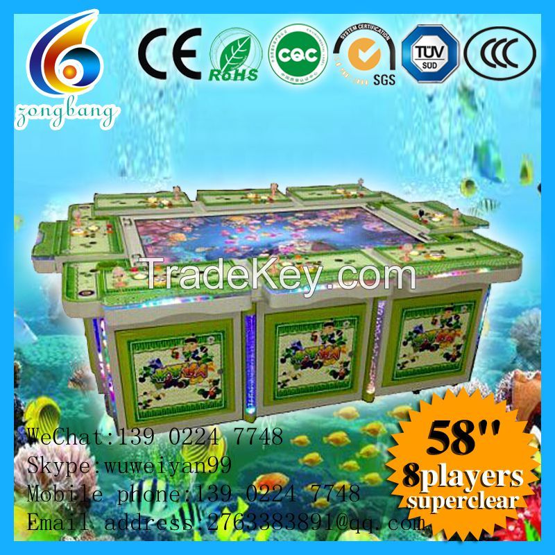 coin operated igs fishing game machine