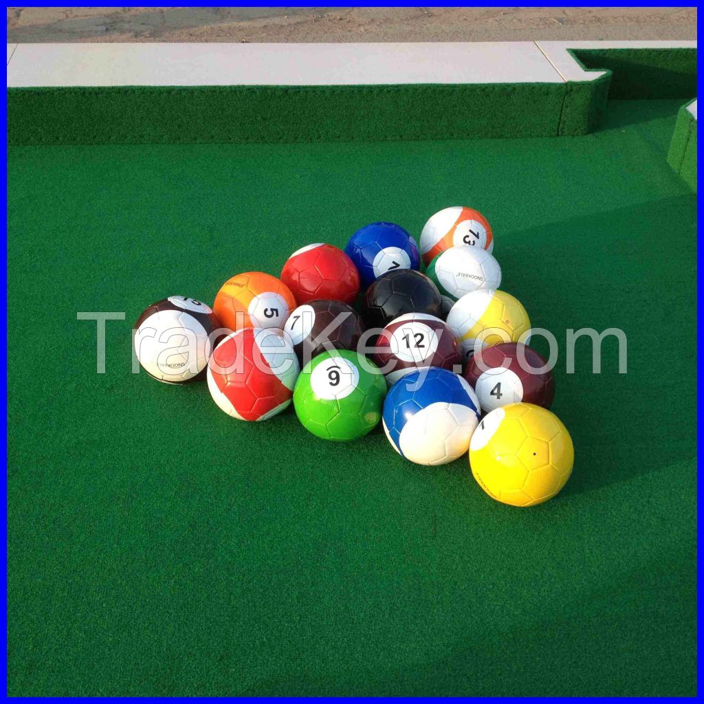 2015 Newset sport game ADS snookball table/inflatable billiards game