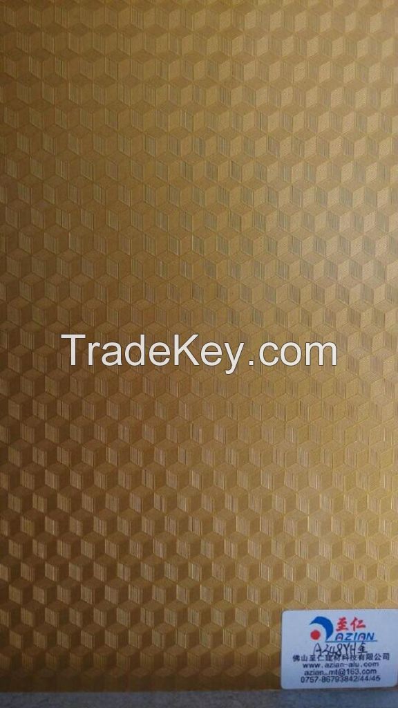 Embossed Aluminum 0.45 0.48mm  Sheet Various Sizes Available