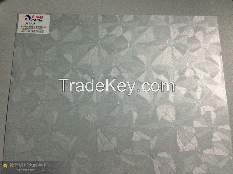 Embossed Aluminum 0.45 0.48mm  Sheet Various Sizes Available