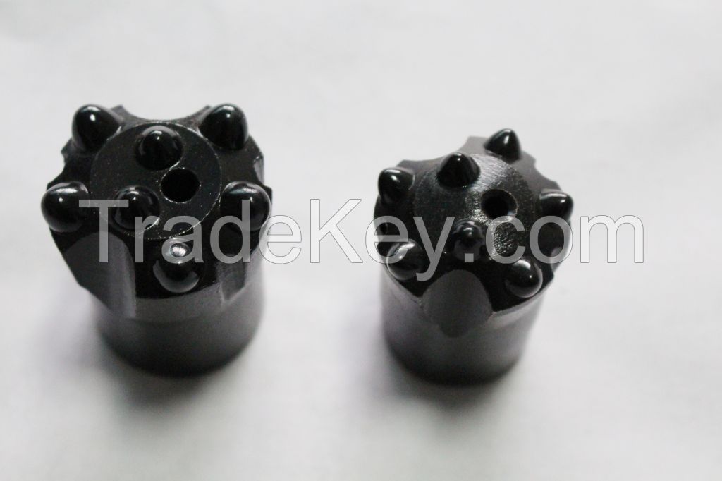 tapered tungsten carbide button bits for coal mining