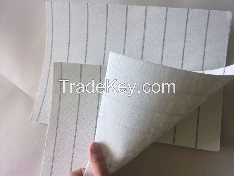 Durable and ventilated stripe insole board