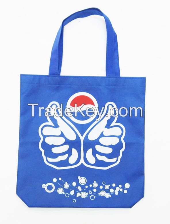 2015  Inexpensive Promotional Bulk Custom Imprint PP Non Woven Bag