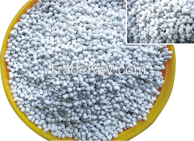Food grade white masterbatch for film and injection,extrusion, and granulation