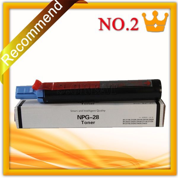 Compatible Canon NPG-28 GPR-18 C-EXV 14 Toner Cartridge for Canon IR 2016 2018 2020 Copier