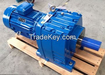 R helical geared motor