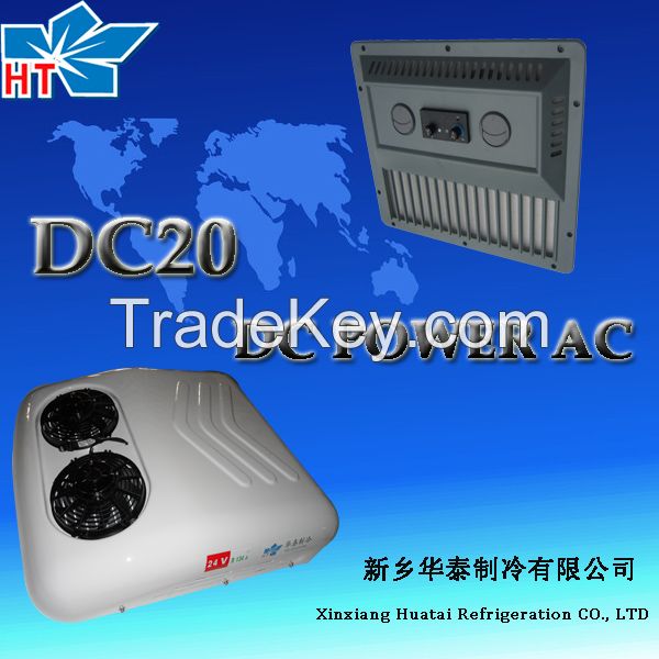 Roof mounted DC powerd air conditioning for truck electrical truck air conditioner DC20
