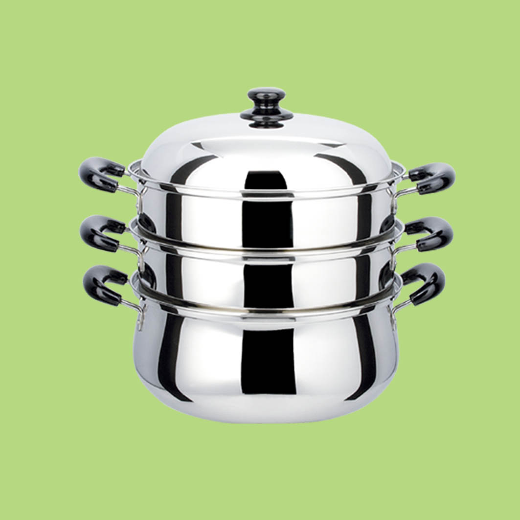 Stainless steel steamer pot