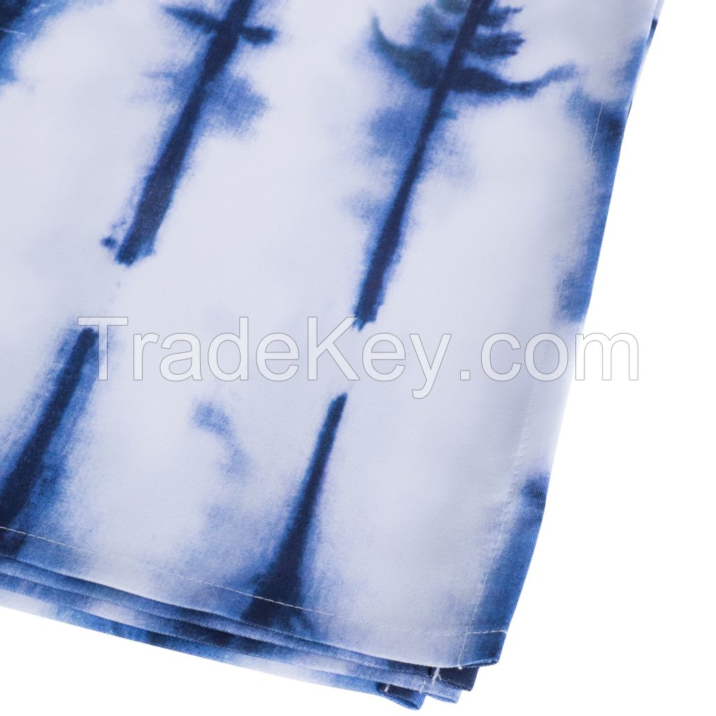 Blue Printed Table Cloth