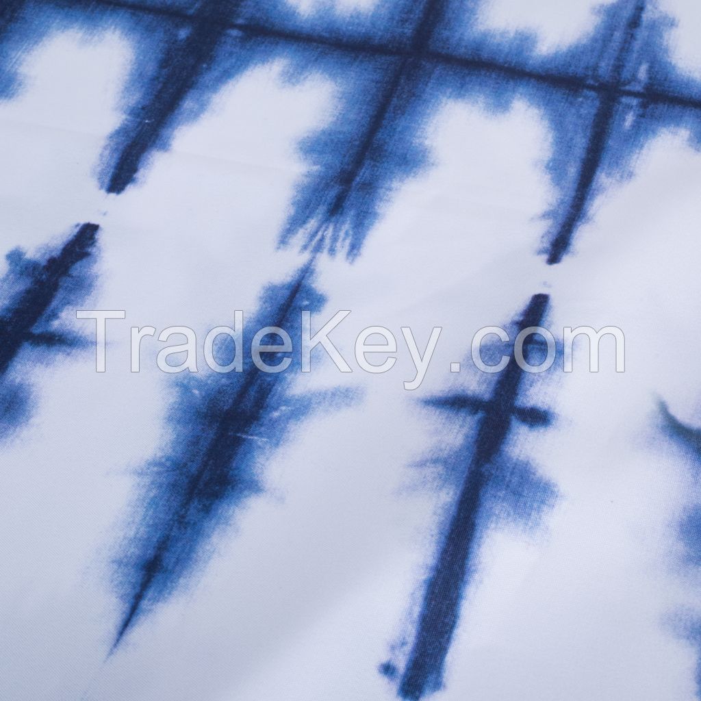 Blue Printed Table Cloth