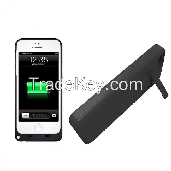 Best selling 2200mah Portable External Battery Pack Backup Battery Case for iPhone 5 5S