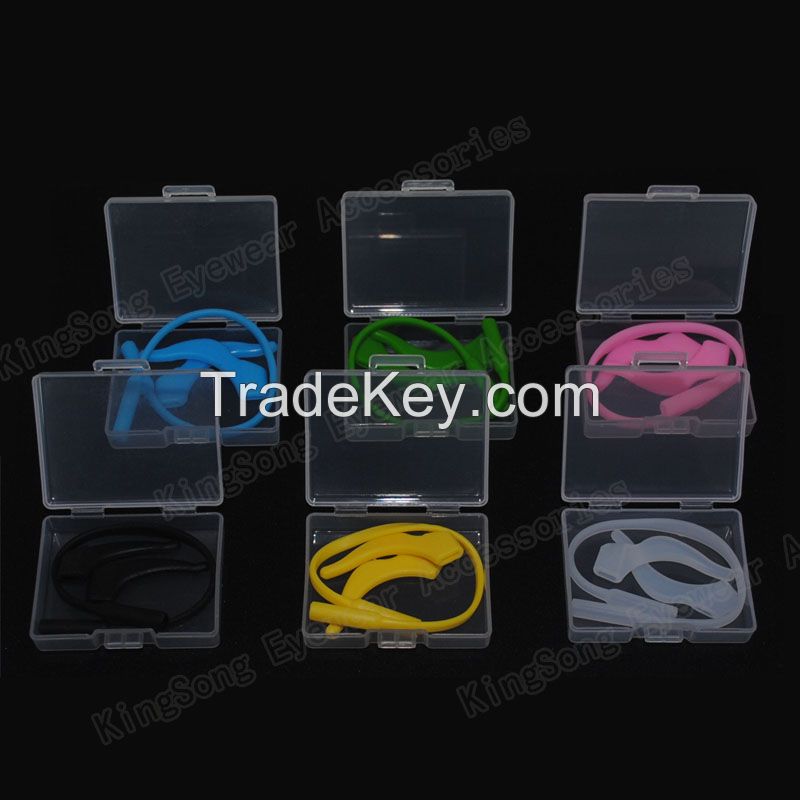 eyeglass sport silicone anti slip temple tip ear hook and cords kit sets