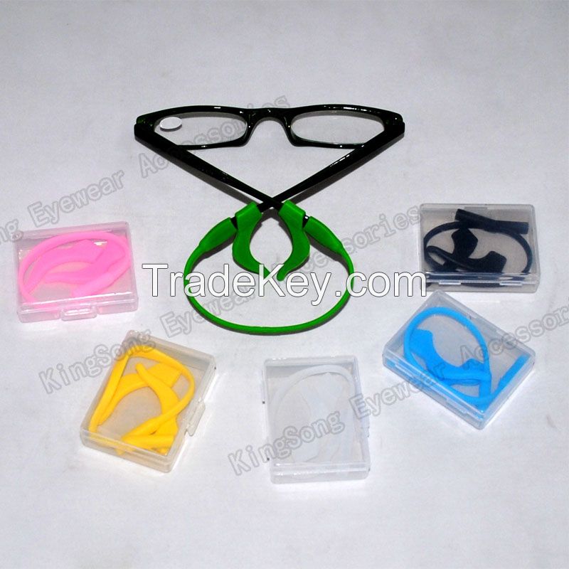 eyeglass sport silicone anti slip temple tip ear hook and cords kit sets