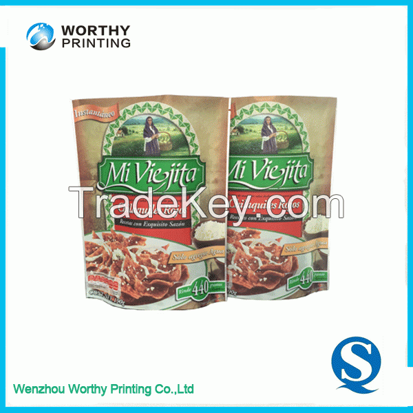 Soft Plastic Printed Laminated Packing Materials Seed Plastic Package