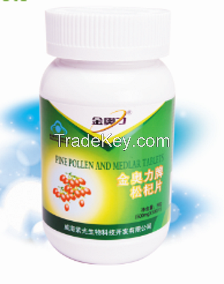Jinaoli Pine Pollen And Medlar Tablets