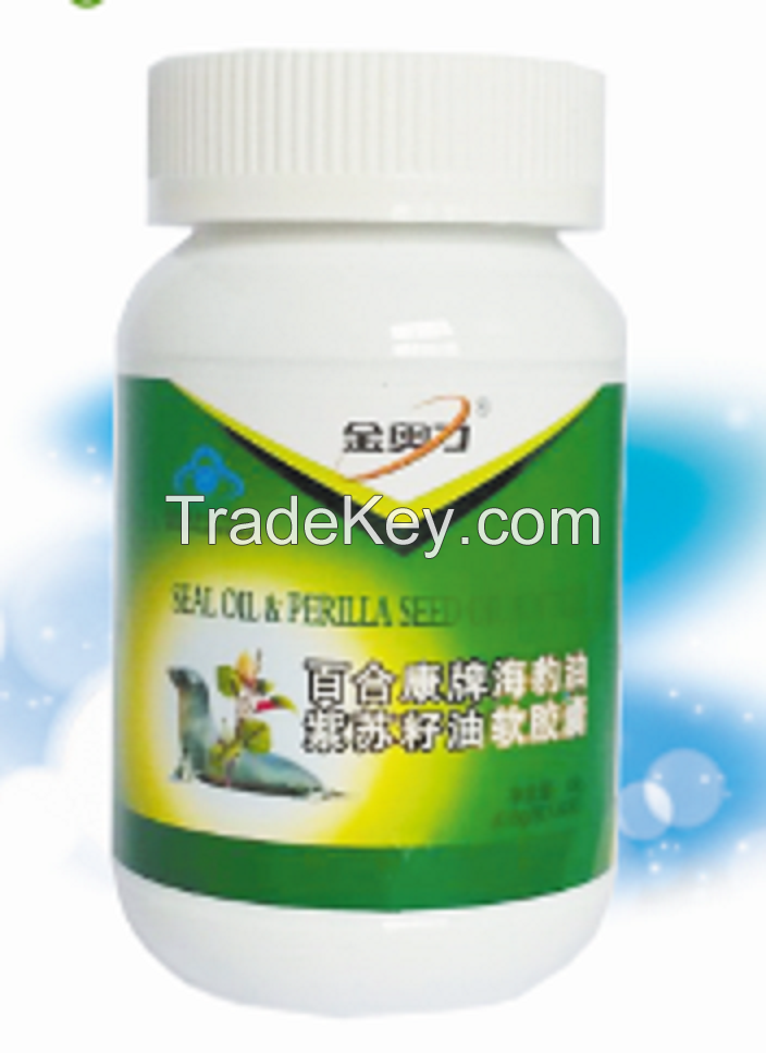 Jinaoli  Seal Oil & Perilla Seed Oil  Softgels