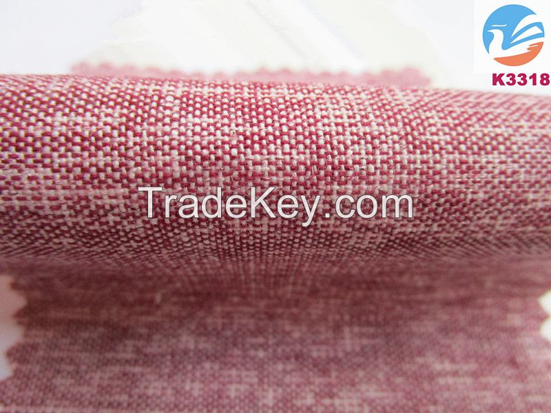 High quality linen cotton blend fabric