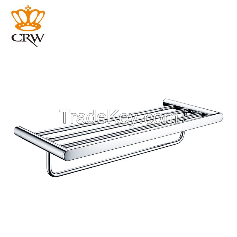 CRW 73012 wall mount Shelves for Bathroom 2015 Special Offer Hot Sale Corner Wall Shelffor Bathroom Towel Rack Space Folding